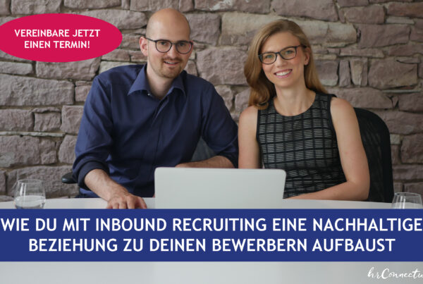 Vereinbare einen Termin - Inbound Recruiting